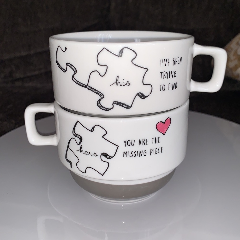His & Hers coffee/Tea mugs